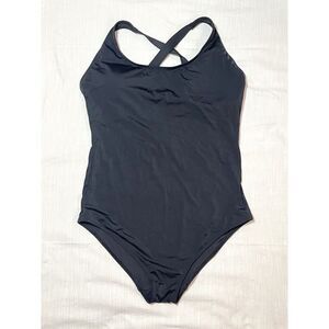 NWT Andie Swim The Tulum One Piece Swimsuit Black Womens Size XXXLT 3XL Tall